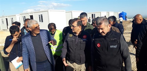 Vali Dr. Turan Ergün, Enerji ve Tabii Kaynaklar Bakanımız Sayın Fatih Dönmez’in başkanlığında Kırıkhan’da koordinasyon toplantısına katıldı.