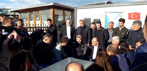 Vali Dr. Turan Ergün, Adalet Bakanımız Sayın Bekir Bozdağ’ın başkanlığında Kırıkhan’da Afet Koordinasyon ve Değerlendirme toplantısına katıldı