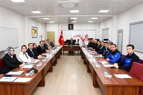 Vali Aktaş Başkanlığında Yılbaşı Güvenlik Tedbirleri Toplantısı Yapıldı